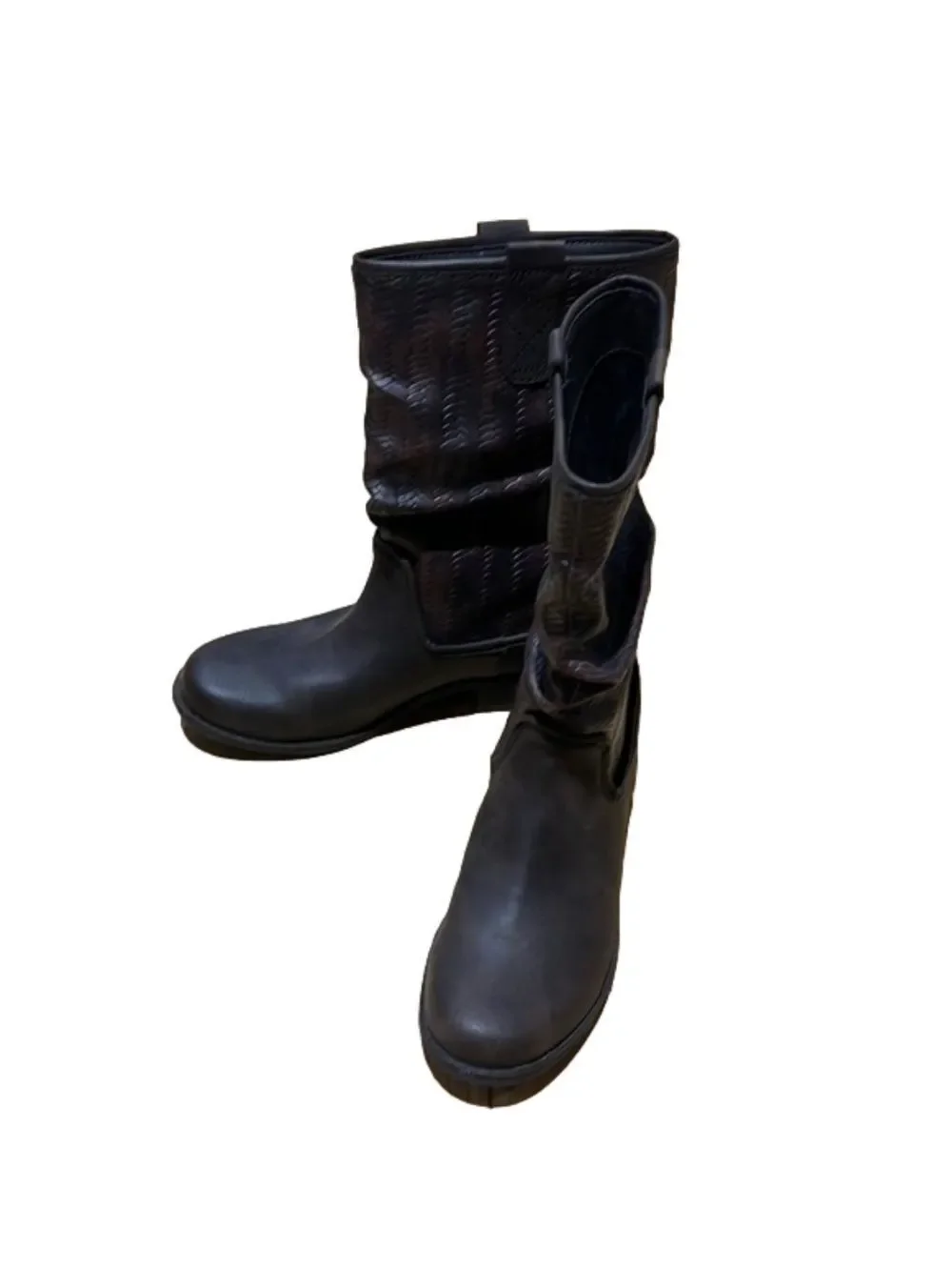 Girls Brown Tall Boots Size 5